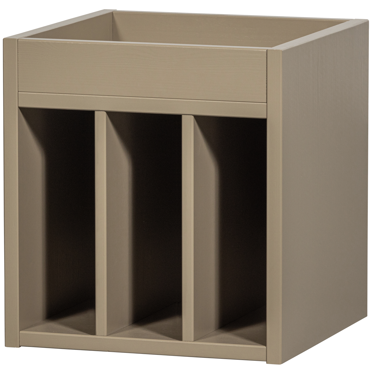 Meuble pour tourne-disques en bois de pin Turner 47x44 cm
