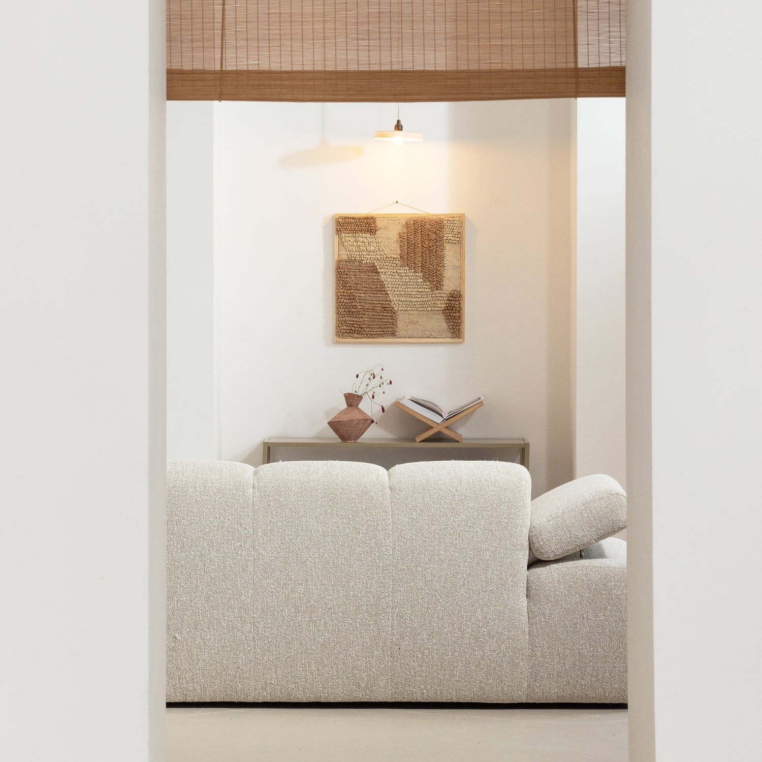 Mobile TV in metallo Teun 40x120 cm