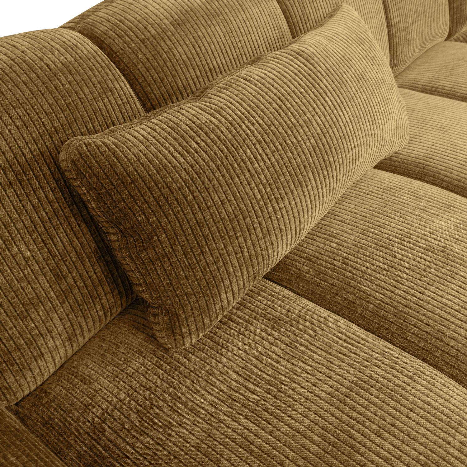 Coussin en tissu côtelé Mojo 30x70cm