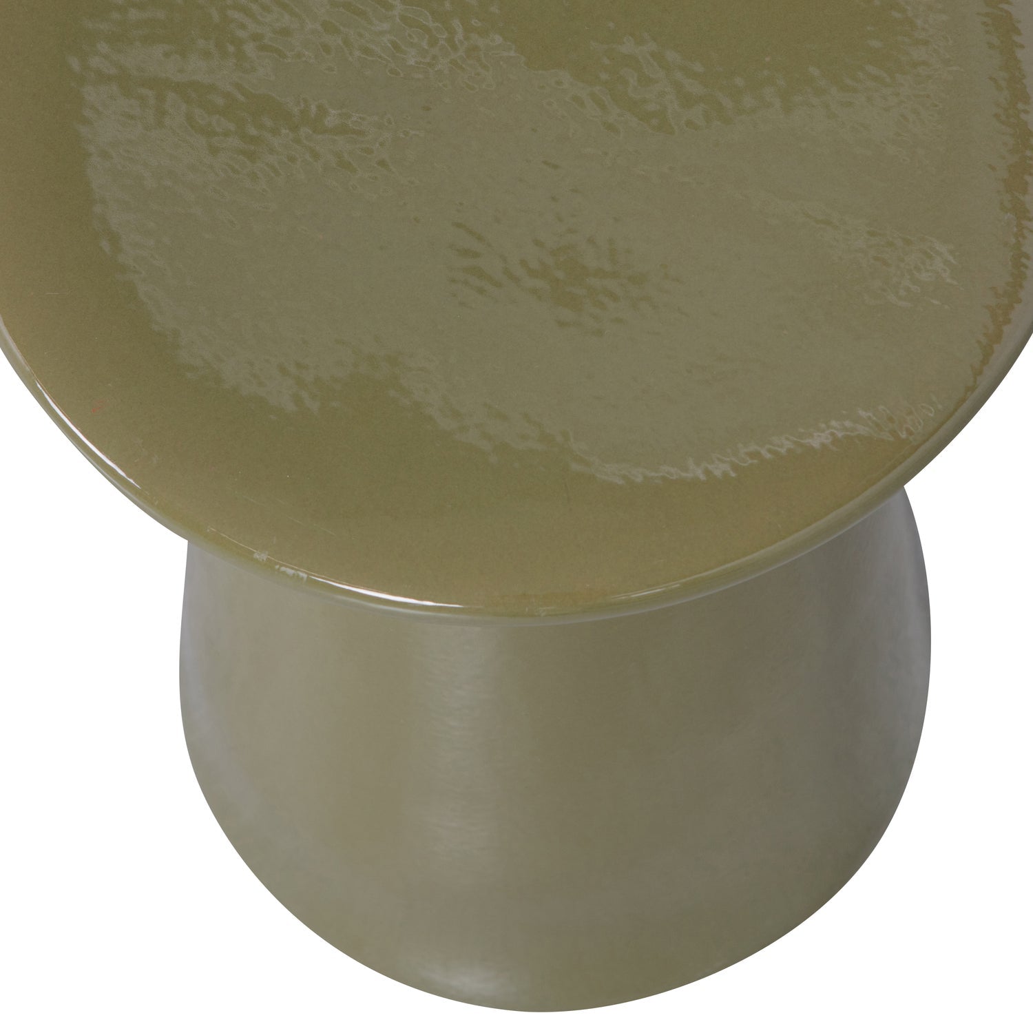 Tavolino in ceramica Button 45x35 cm