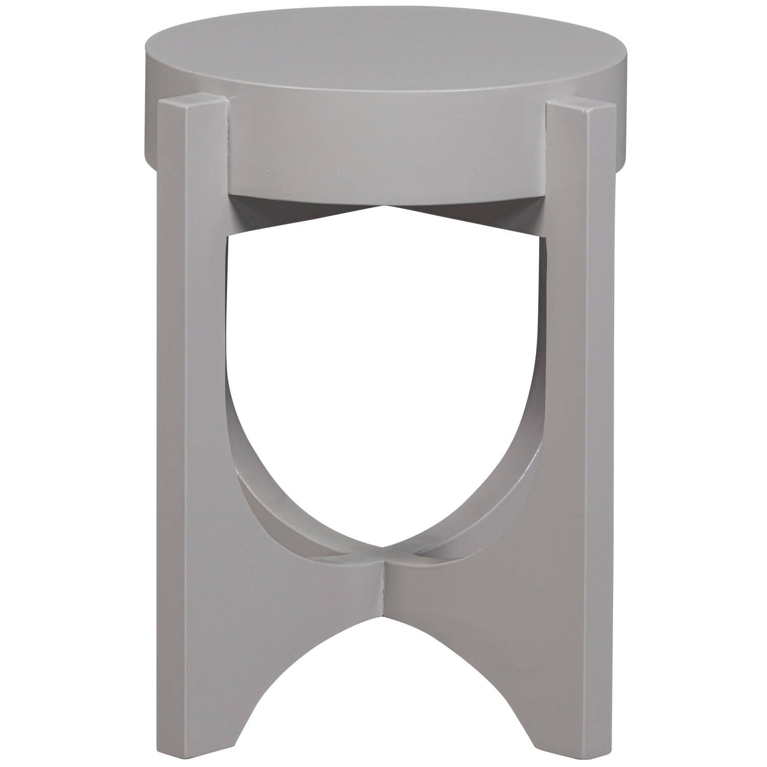 Tavolino in legno di mango grigio caldo Hold Up