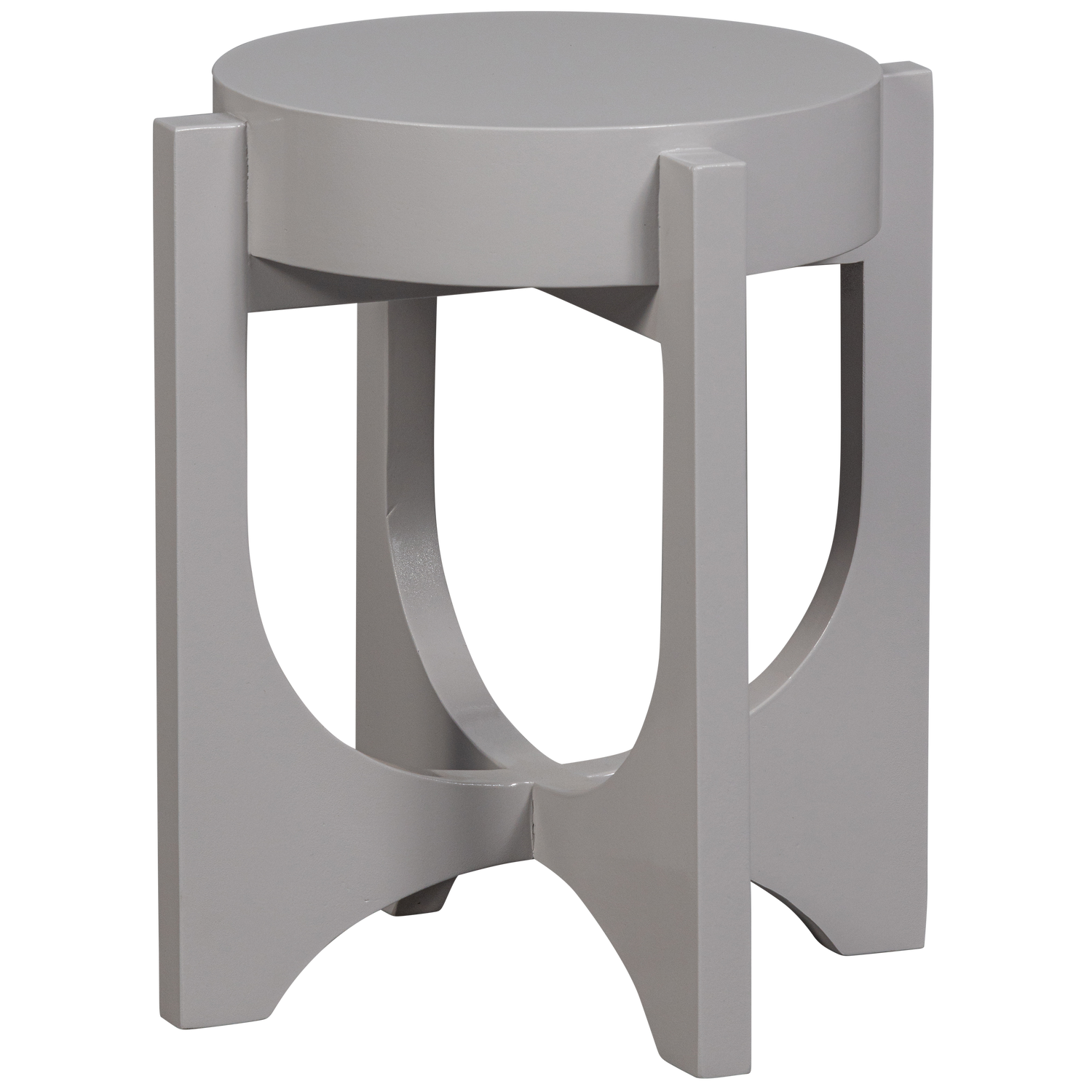 Tavolino in legno di mango grigio caldo Hold Up