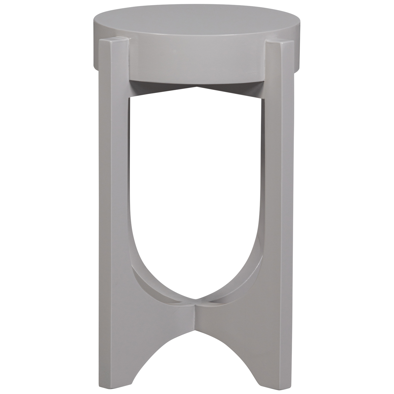 Tavolino in legno di mango grigio caldo Hold Up