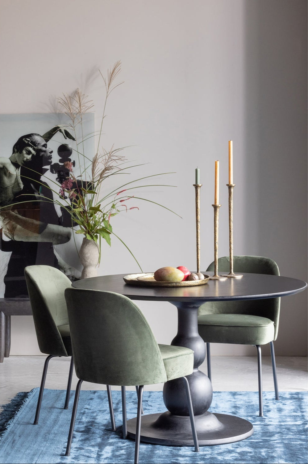 Set 2 piatti in alluminio 3x44 cm