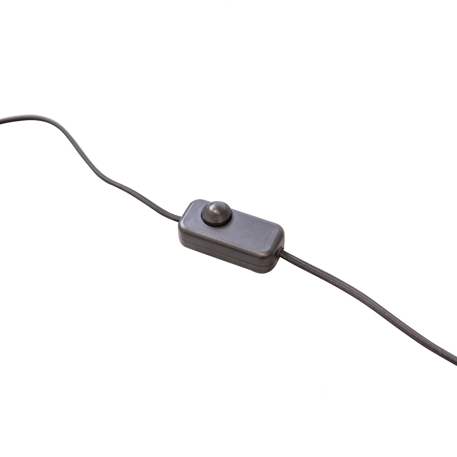 Lampada da terra in metallo nero/ottone Blackout Too 151x45 cm