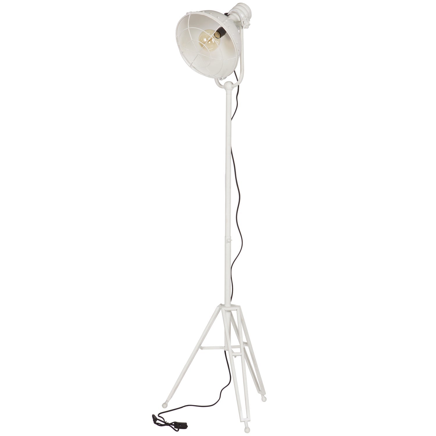 Lamp de sol blanche Spotlight