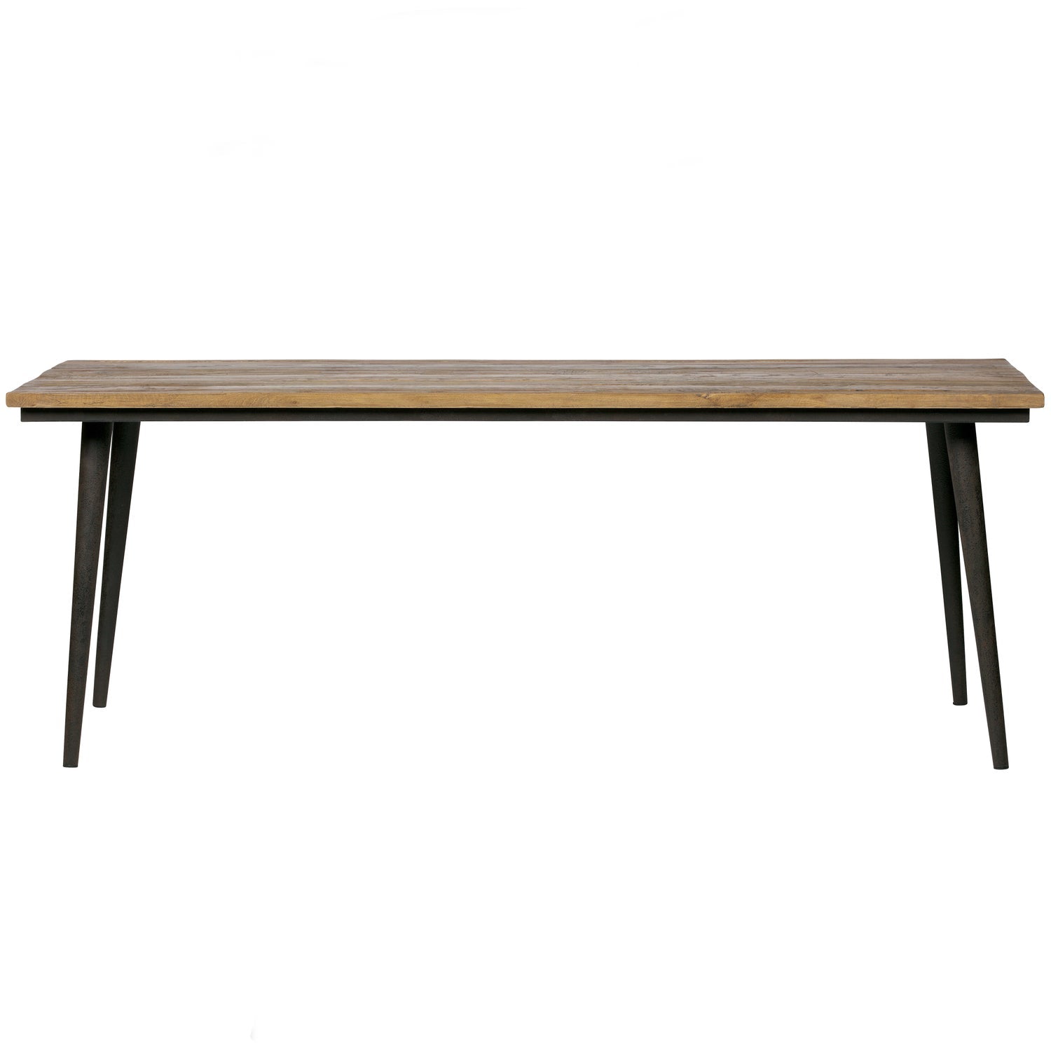 Table à manger en bois d'orme Guild 77x220cm