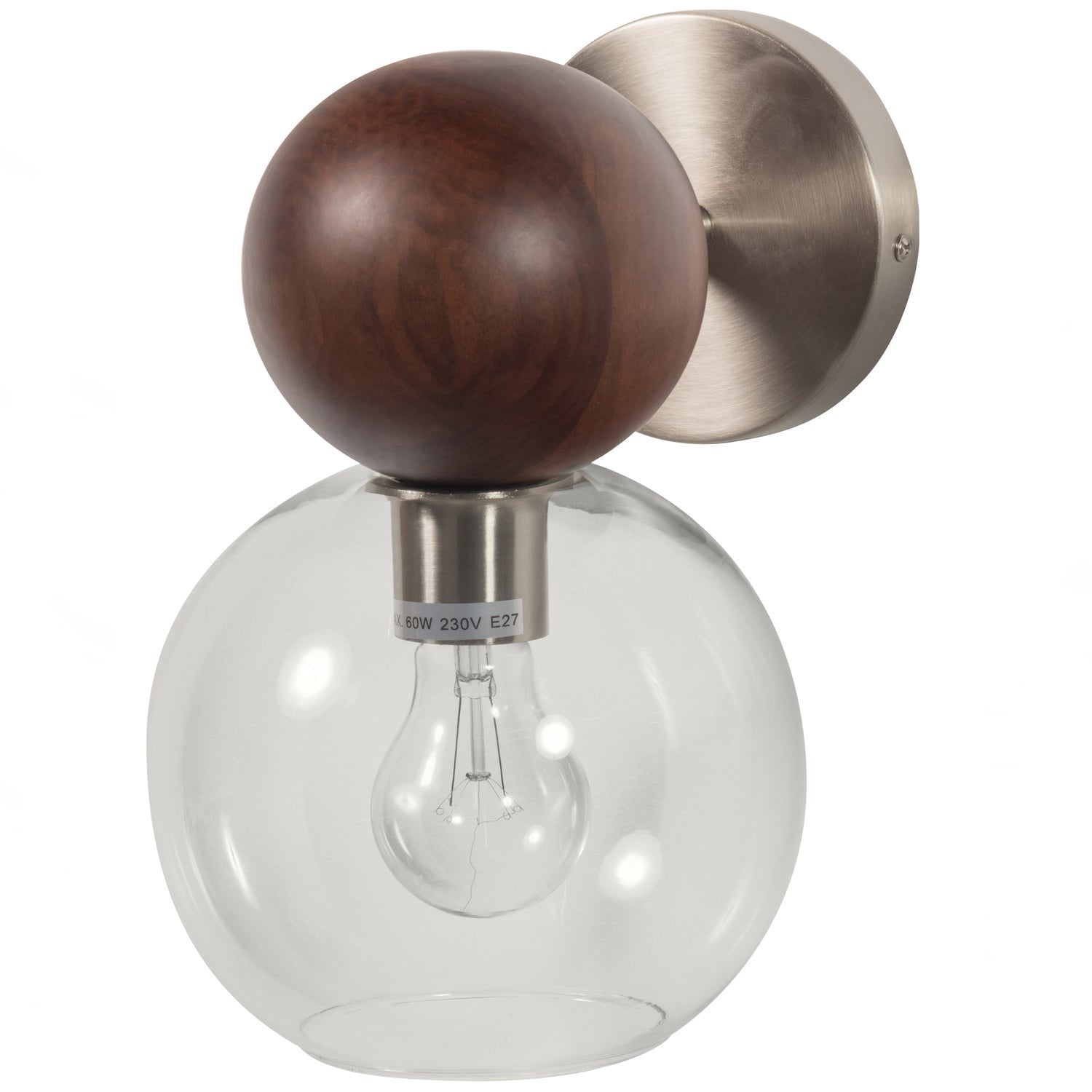 Lampe murale en métal Babble 29x19 cm
