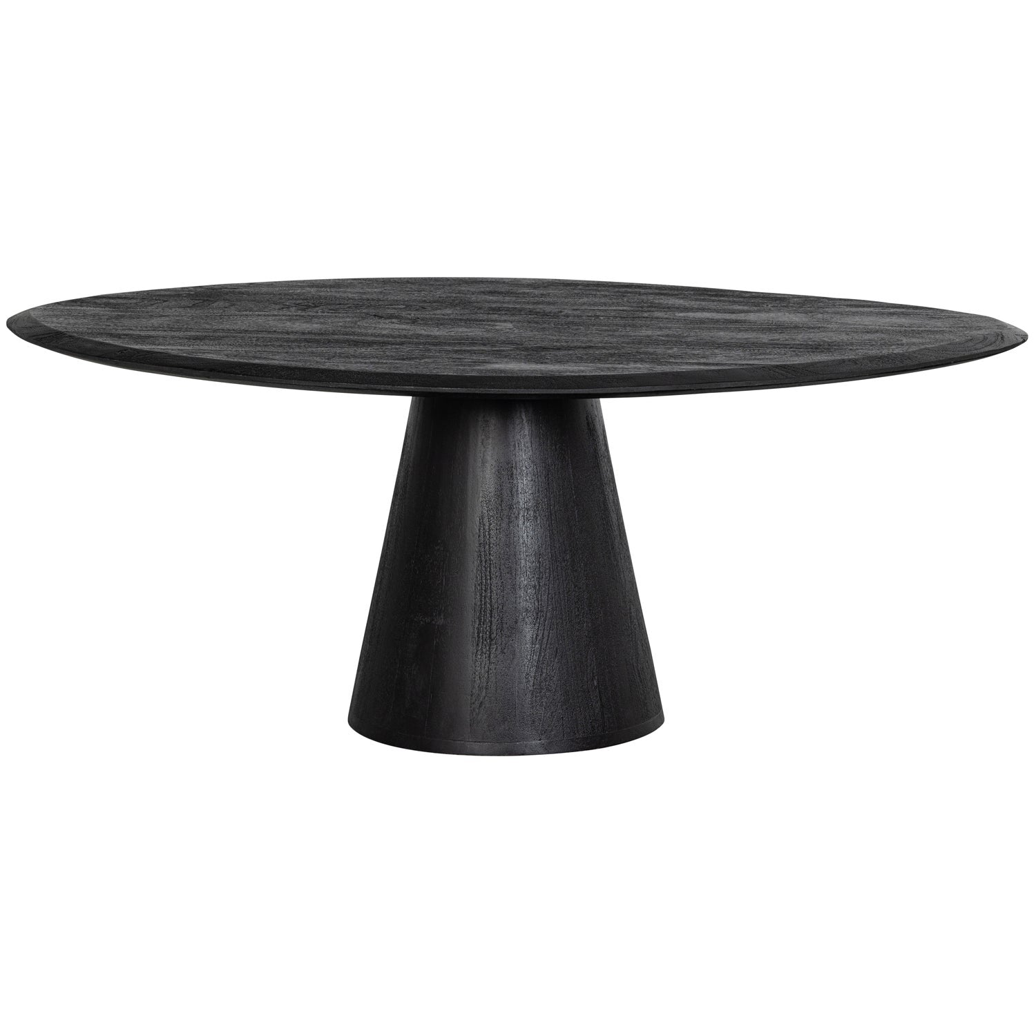 Table basse en bois de manguier noyer Posture