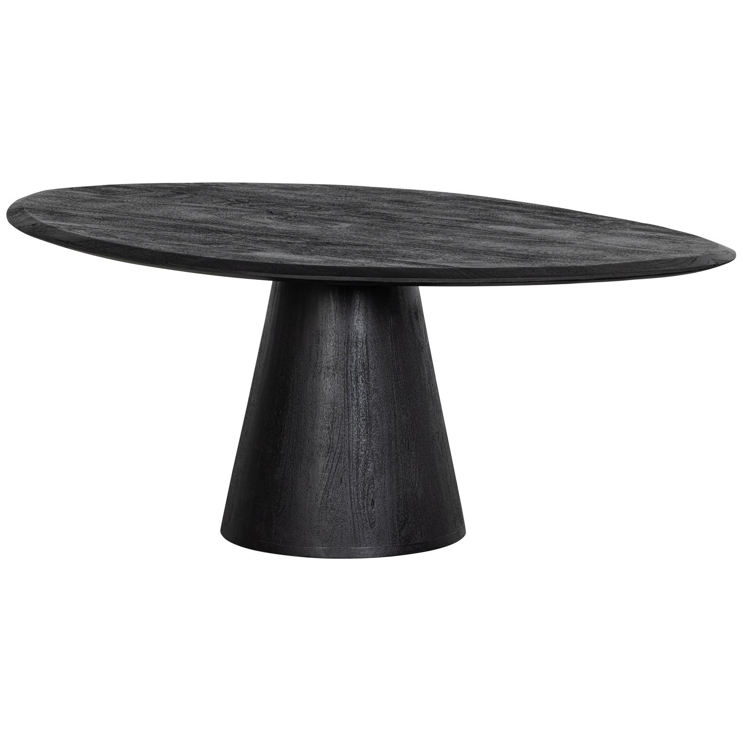 Table basse en bois de manguier noyer Posture