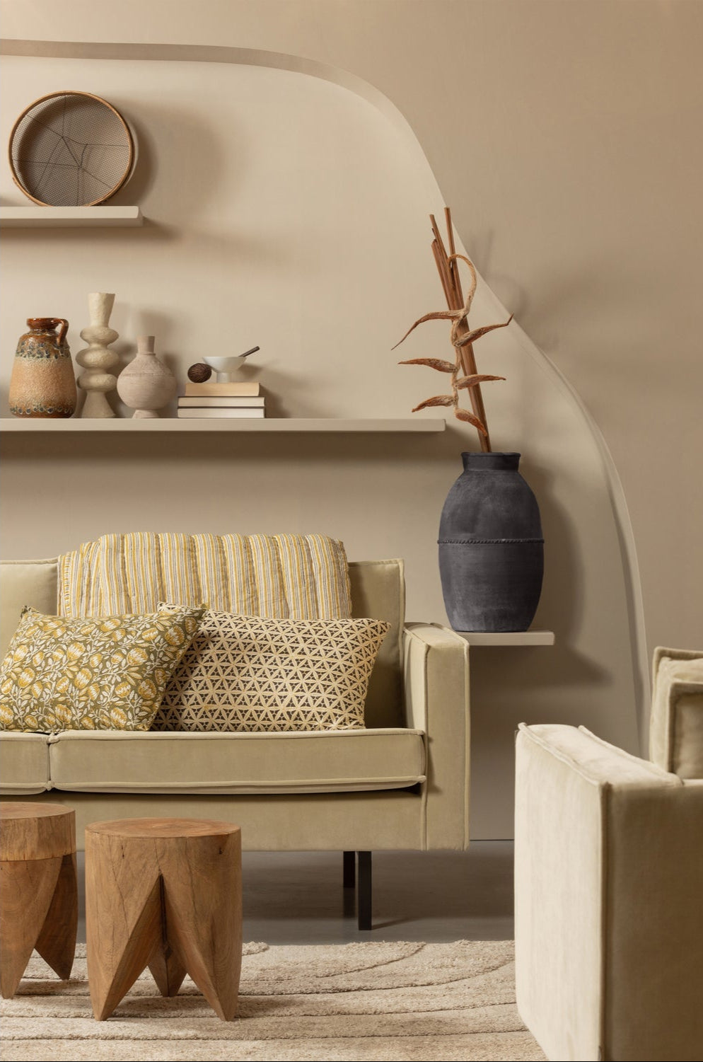 Couette en coton naturel Comforting Spices 265 x 220 cm