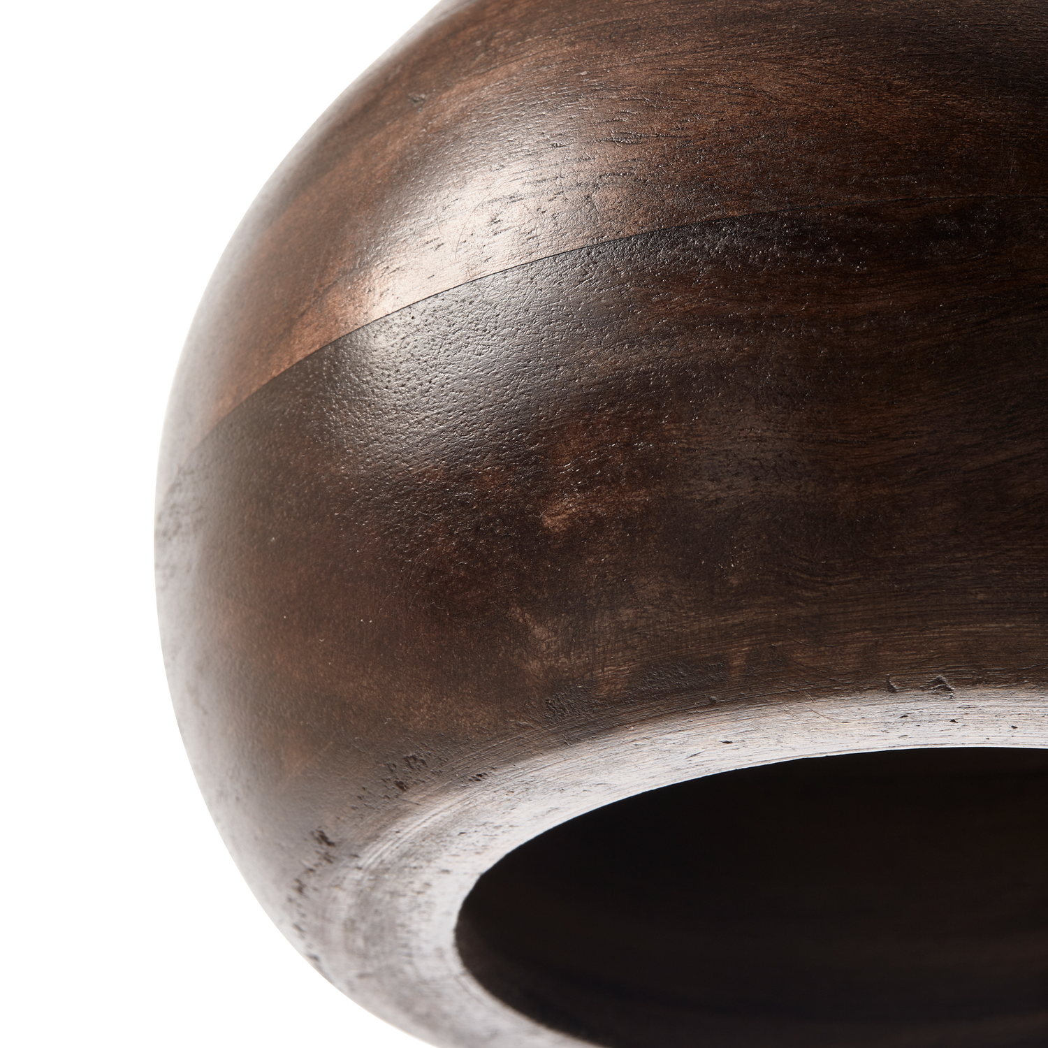 Lampada a sospensione in legno noce Tumble 150x33 cm