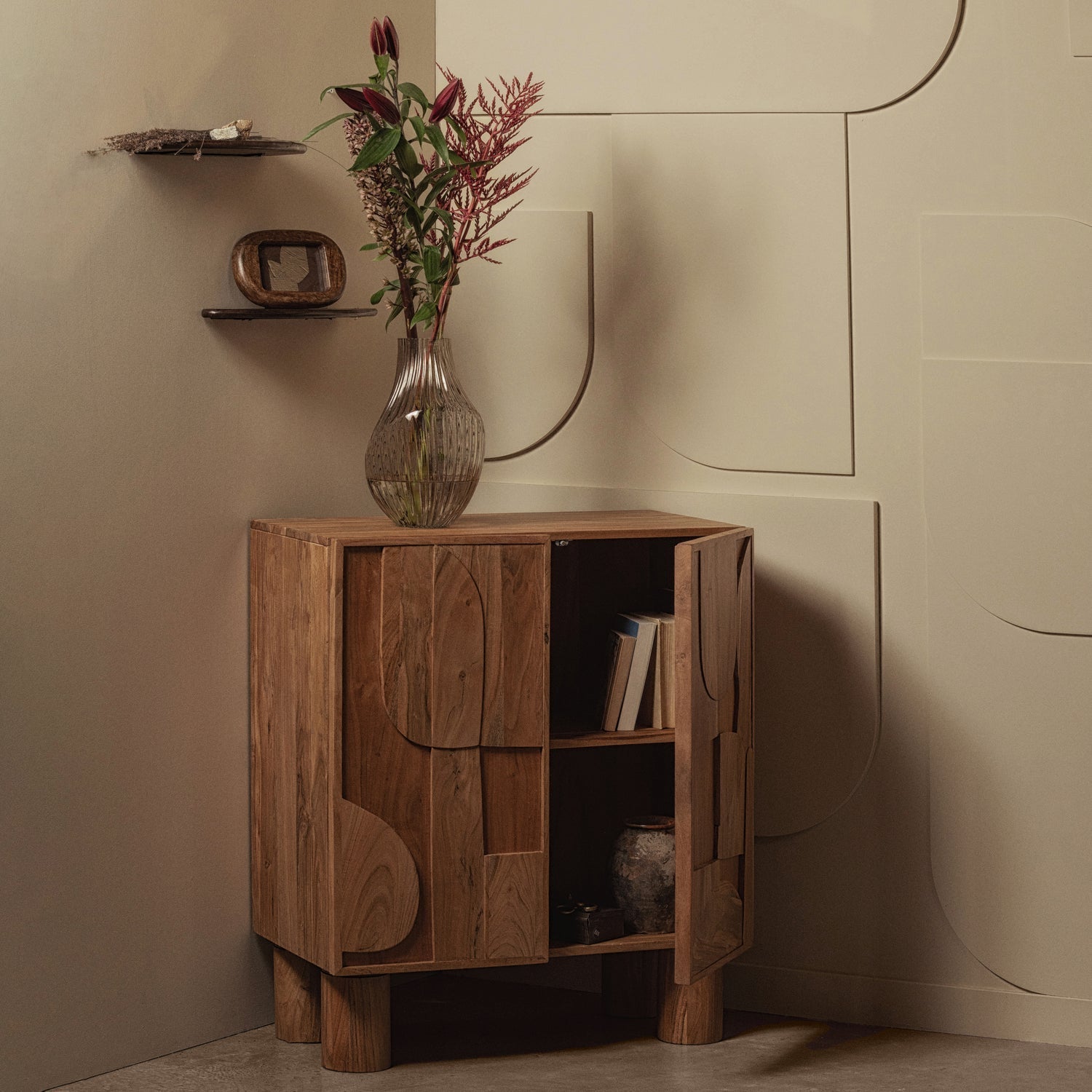Buffet 2 portes Notice 95x80 cm