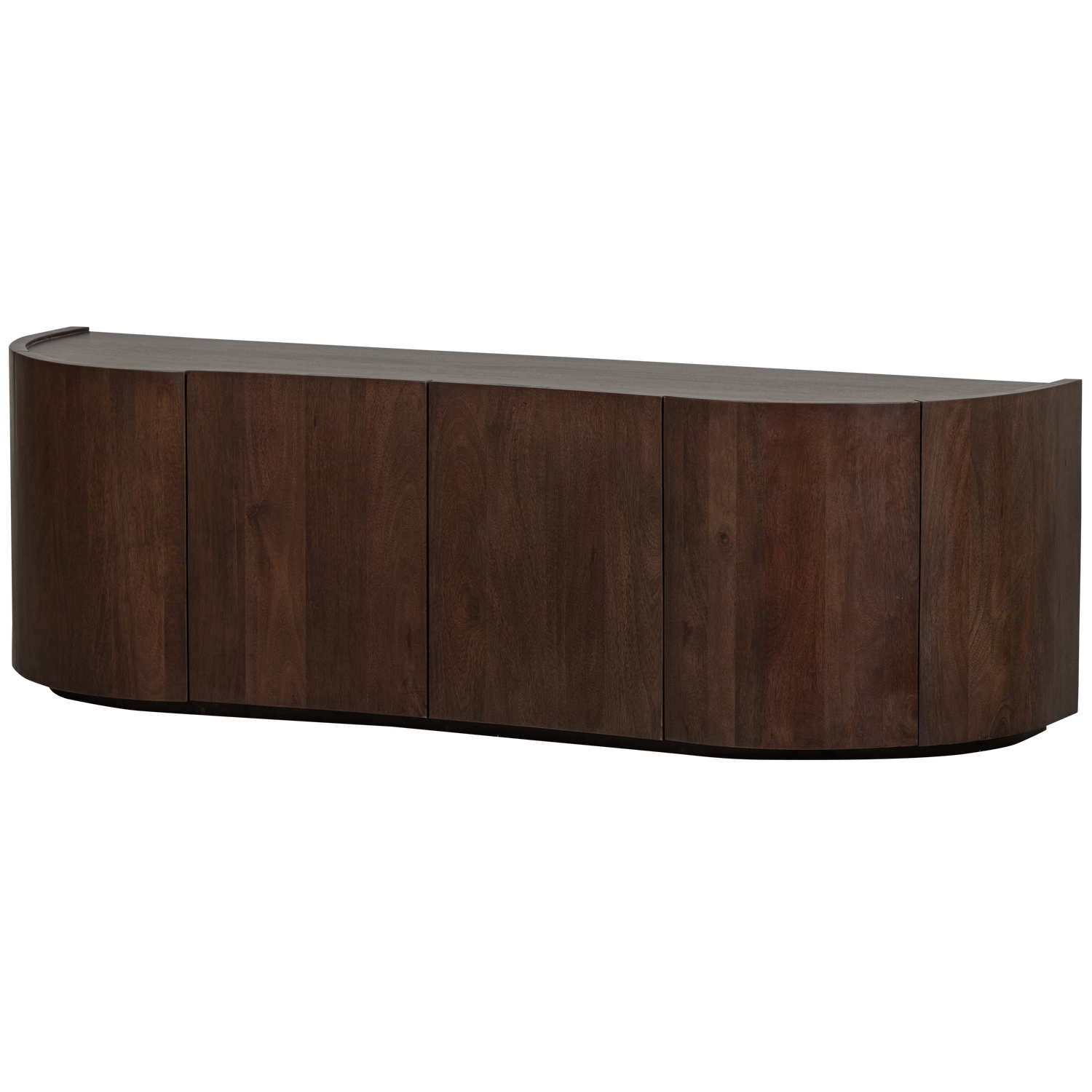 Madia 4 ante in legno di mango Sense 50x160 cm