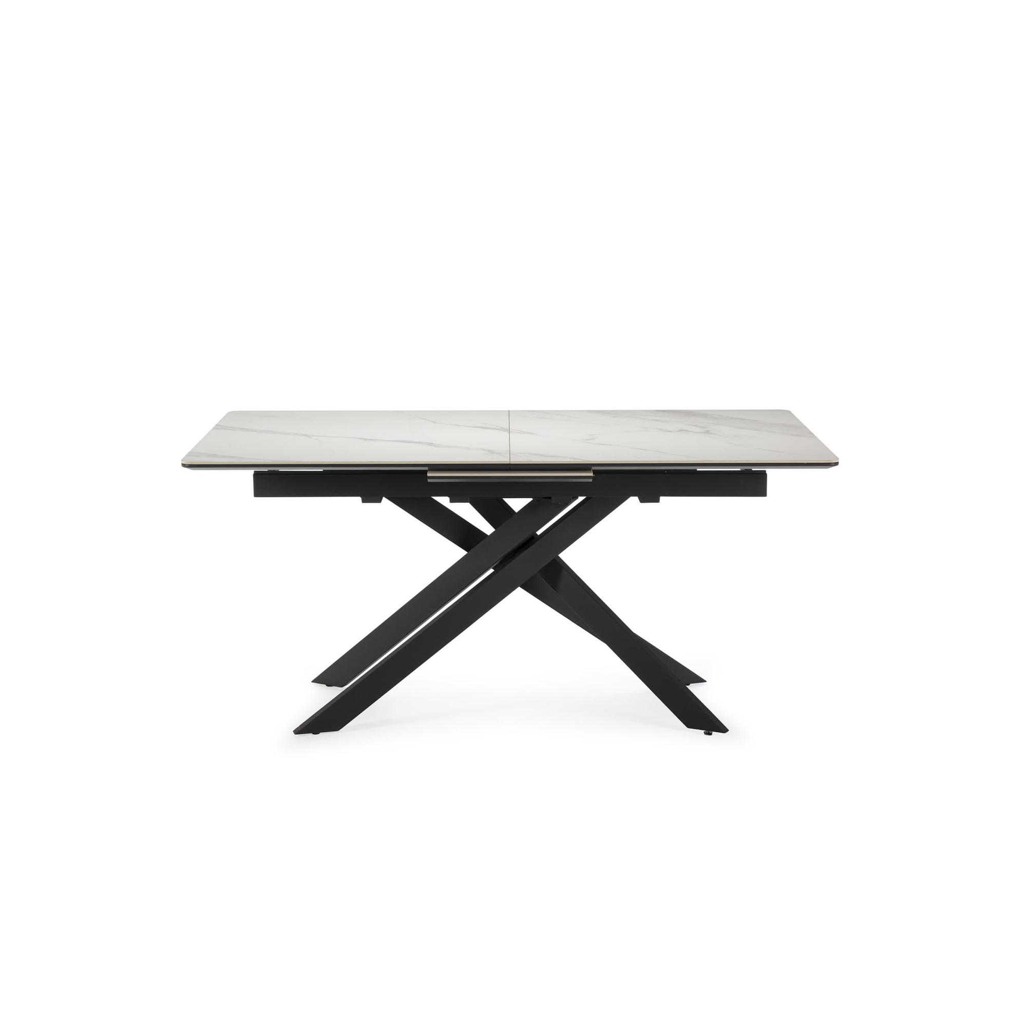 Tavolo allungabile in ceramica per 6/8 persone bianco Belman 160/200x76 cm