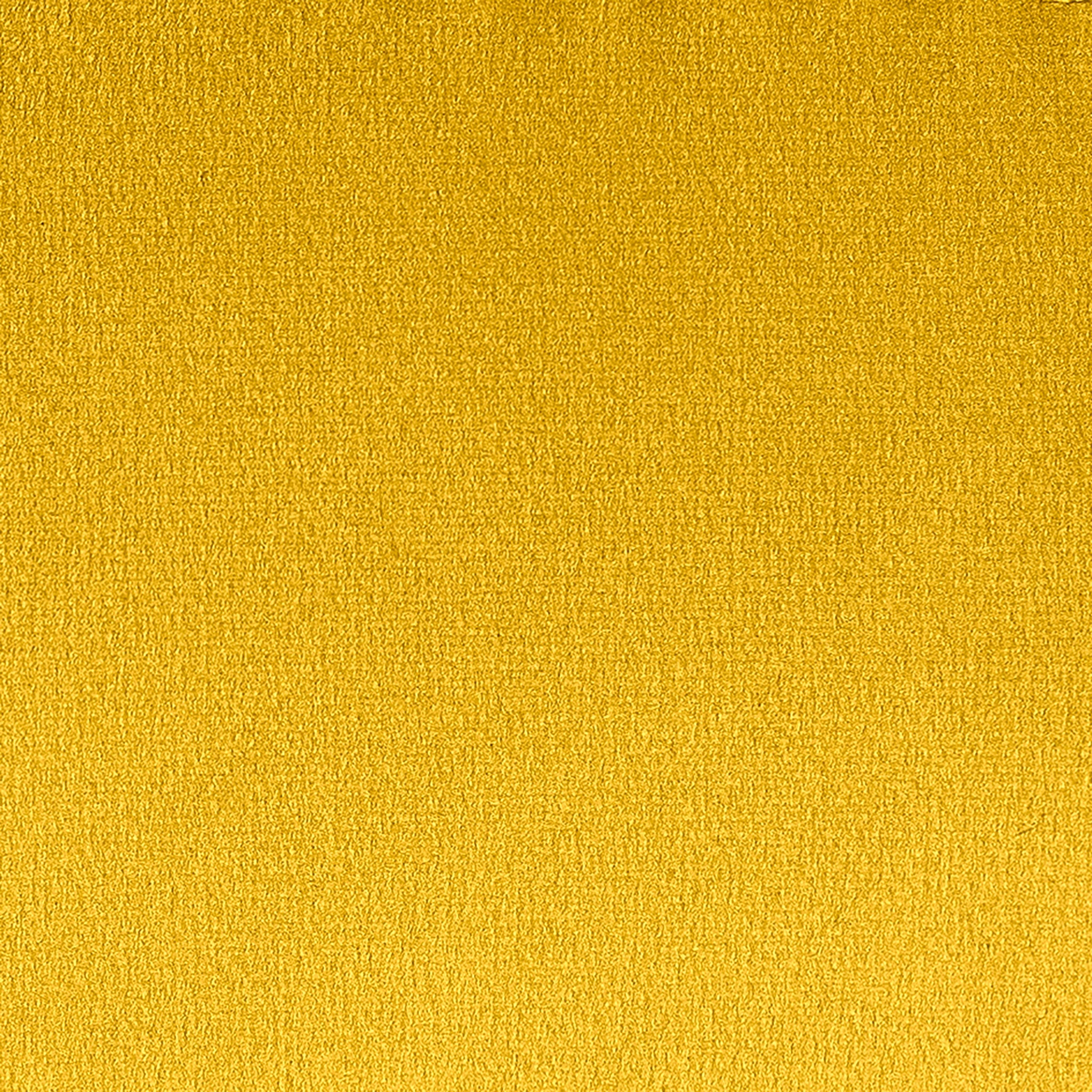 Pouf rangement Made in Italy en velours jaune - VULGANO